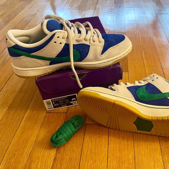 Nike Dunk Low Pro SB 'Hyper Royal Malachite' - Picture 1 of 3